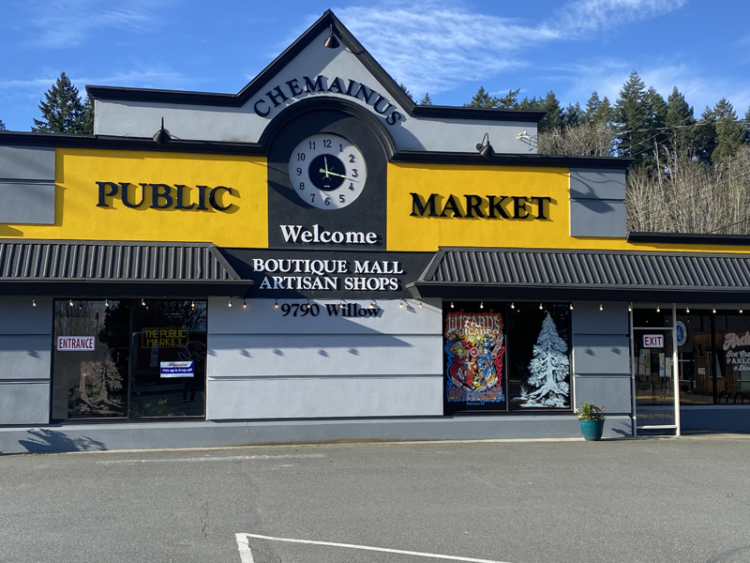 Vancouver Island Now Chemainus public market